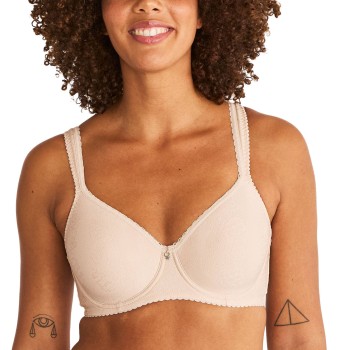 Swegmark Bh Adorable Padded Soft Wired Bra Beige F 90 Dame