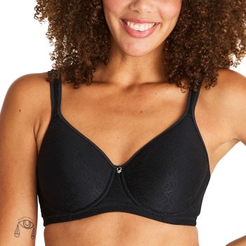 Swegmark Bh Agnes Shape Padded Cup Wire Bra Sort polyamid C 85 Dame