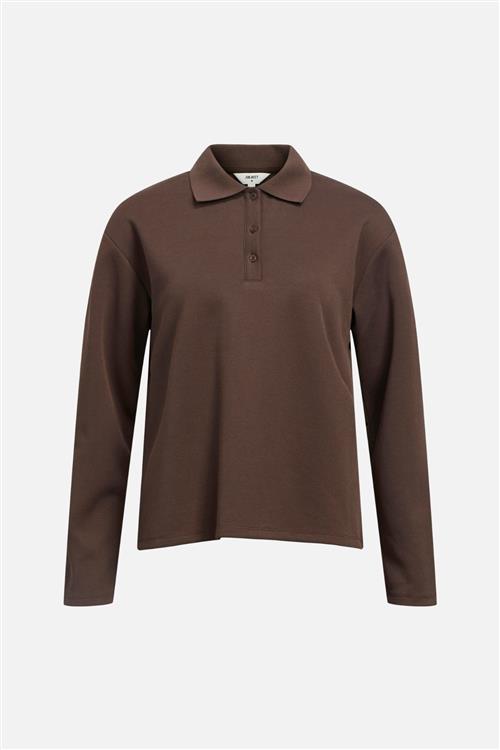 Millie Polo - Seal Brown - XL - Object