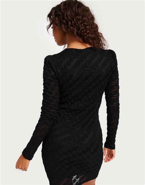 Only - Sort - Onlrie L/S V-Neck Dress Jrs