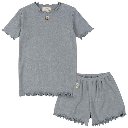 Konges Sløjd Roli T-shirt Og Shorts Sæt Quarry | Blå | 7-8 years