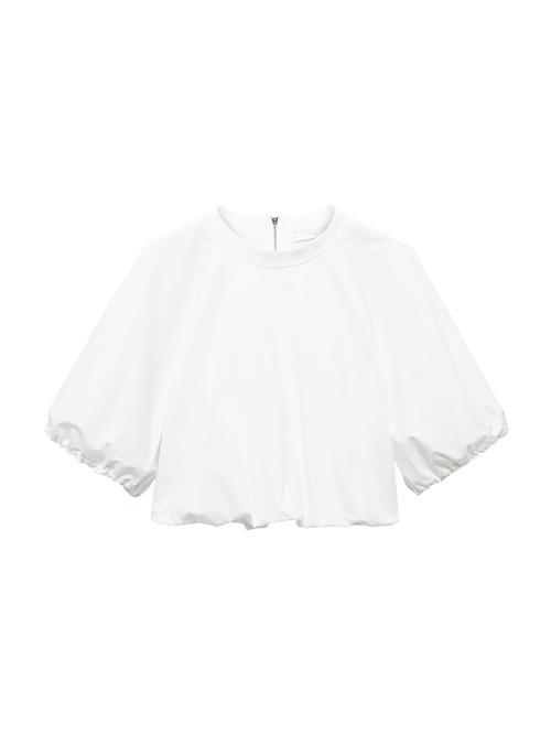 Se MANGO Bluse 'Cupcake'  hvid ved About You
