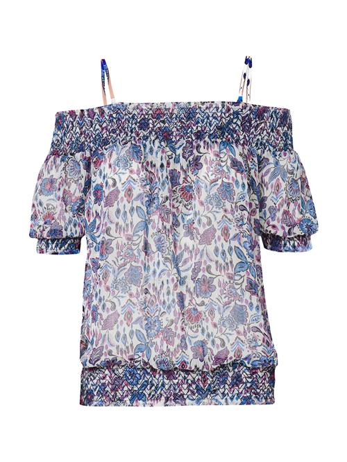 KOROSHI Bluse  blå / lilla / hvid
