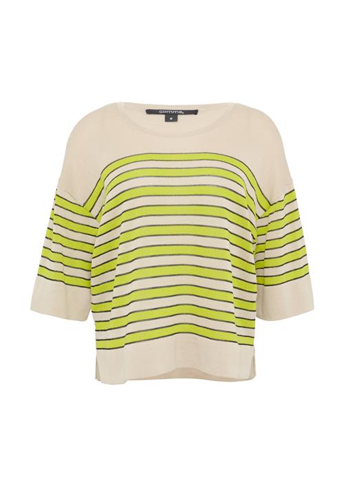 COMMA Pullover  khaki / kiwi / sort