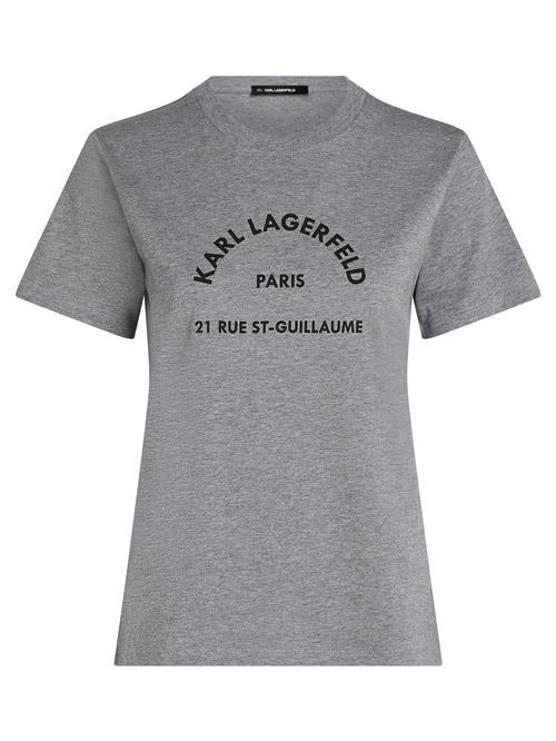 Karl Lagerfeld Shirts 'RUE ST-GUILLAUME'  grå / sort