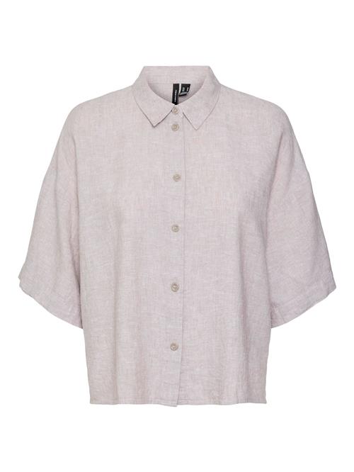 VERO MODA Bluse 'VMLinn'  grå-meleret