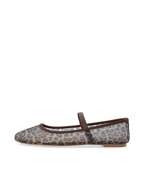 Se Bianco Ballerinasko med rem 'Lilia'  beige / choko ved About You