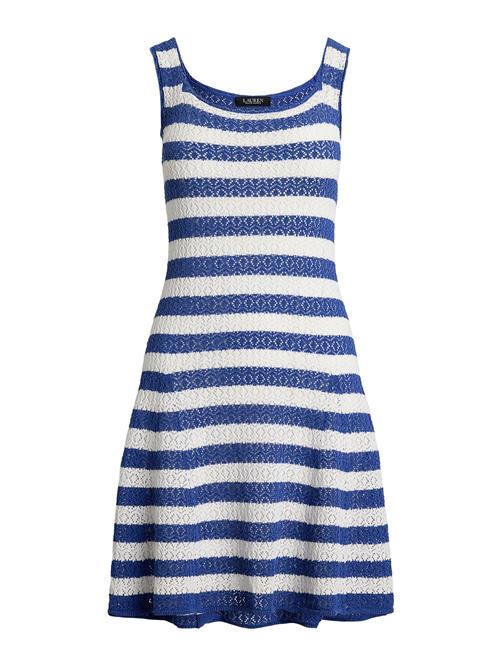 Se Lauren Ralph Lauren Sommerkjole  ensian / hvid ved About You
