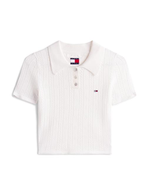 Tommy Jeans Pullover  ecru / navy / rød