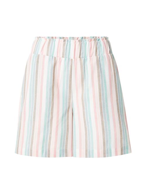 NÜMPH Bukser 'VIBEKA'  beige / lyseblå / mint / pink