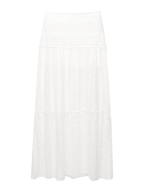 Pull&Bear Nederdel  hvid