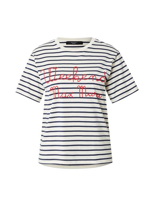 Weekend Max Mara Shirts 'OLGA'  navy / knaldrød / naturhvid