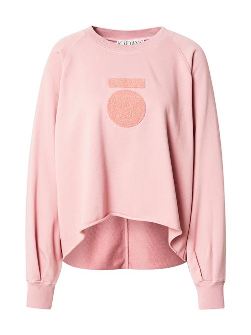 10Days Sweatshirt 'LA'  lyserød / pitaya / hvid