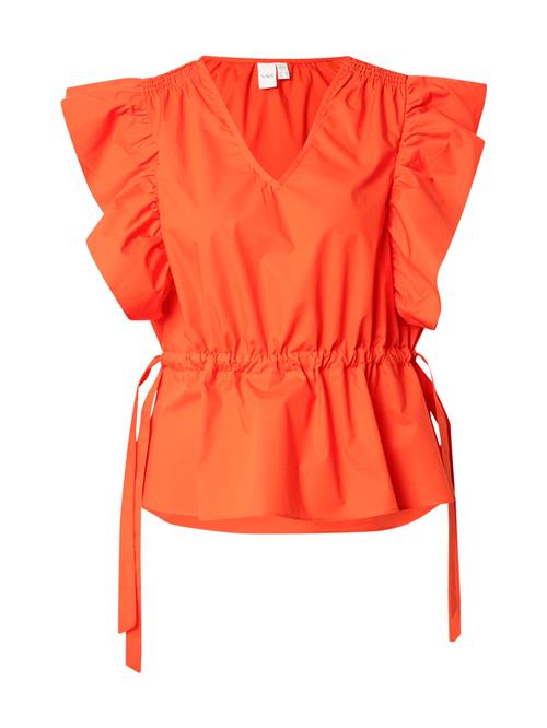 YAS Bluse 'YASULEA'  brandrød