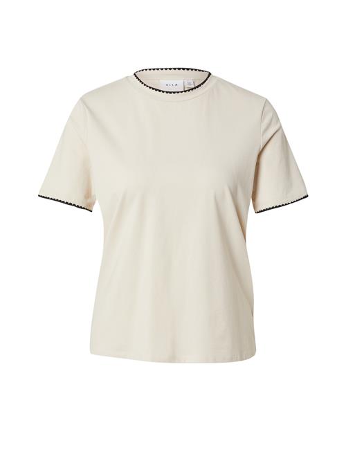 VILA Shirts 'VIALBIA'  beige / sort