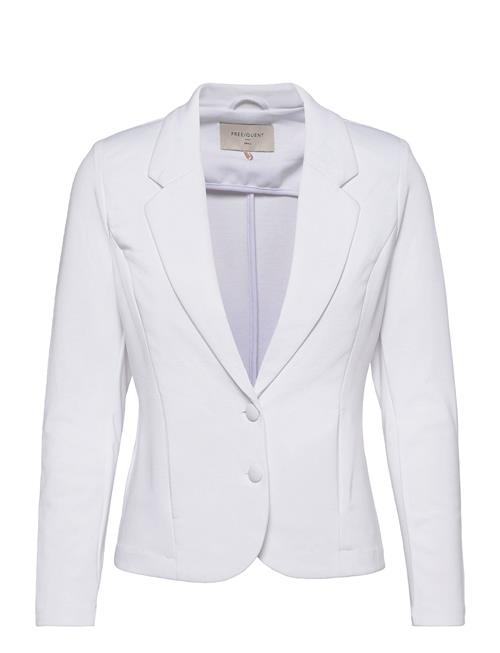 Jacket From Freequent In A Soft And Stretchy Material. The Jacket Has A Simple S FREE/QUENT White