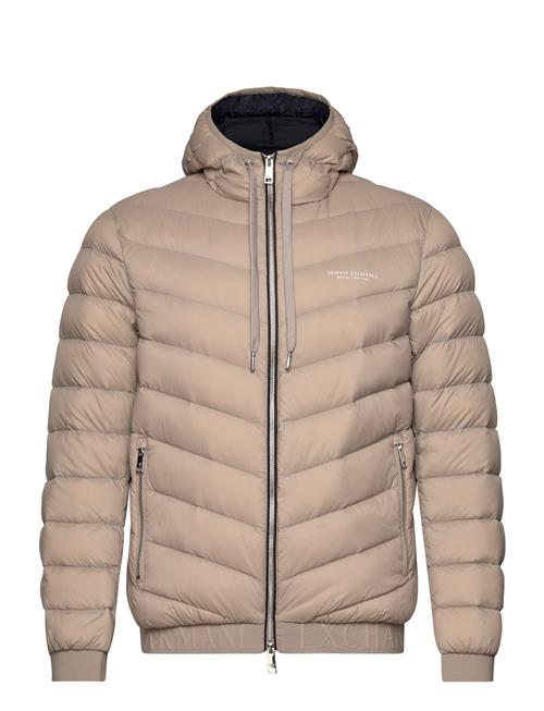 Down Jackets Armani Exchange Beige