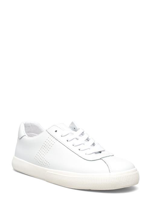 Janele Action Leather Sneaker Lauren Ralph Lauren White
