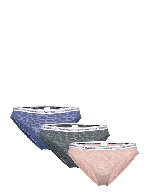 Bikini 3Pk Calvin Klein Patterned