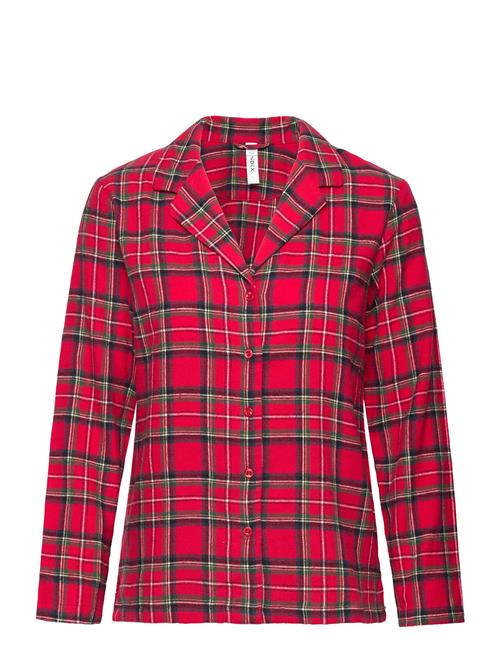 Se Nightshirt Flannel Check Lindex Red ved Booztlet