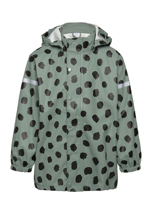 Se Jacket Rain Pu Lindex Green ved Booztlet
