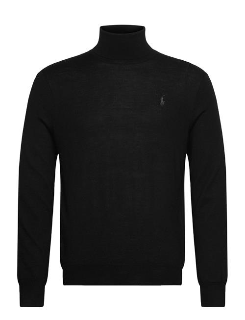 2/30 Merino Wl Rws-Lsl-Plo Polo Ralph Lauren Black