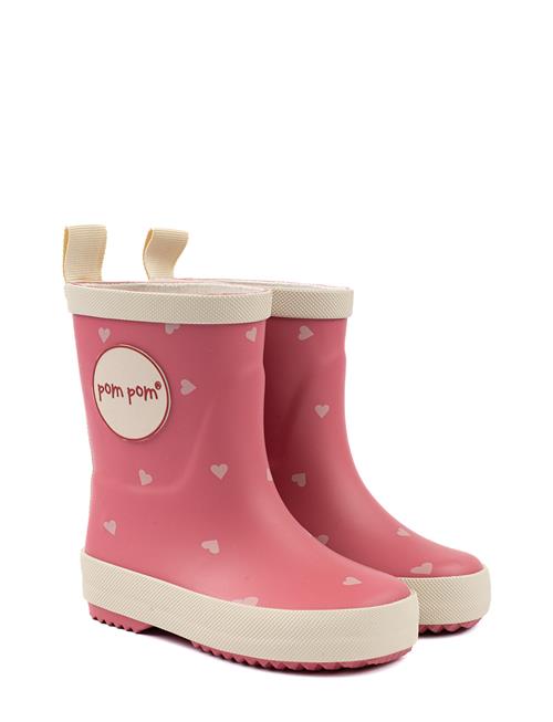 Gumboots Aop Pom Pom Pink