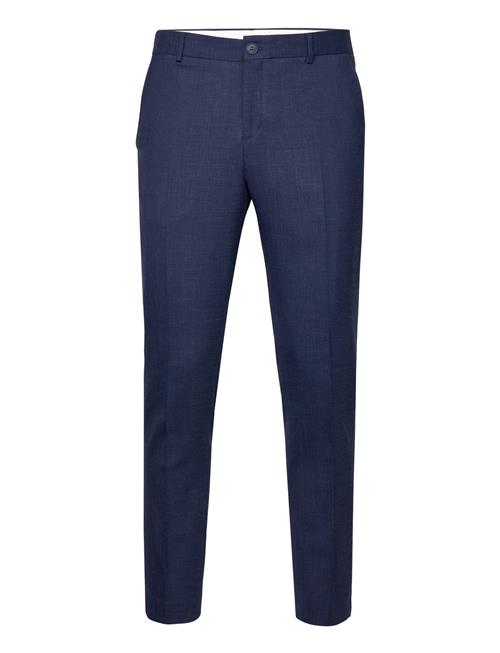 Se Slhslim-Oasis Linen Trs Noos Selected Homme Blue ved Booztlet