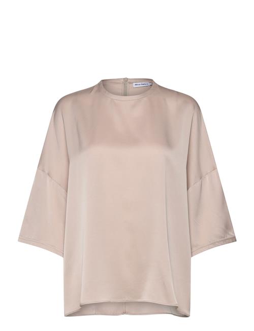 Thess Silk Tee Ahlvar Gallery Beige