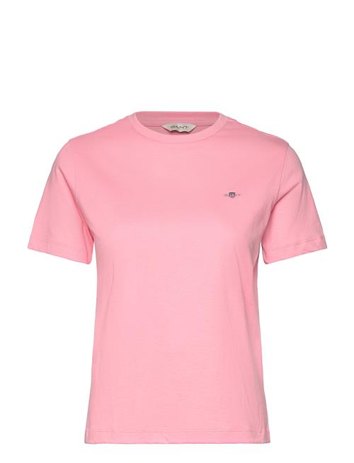 Reg Shield Ss T-Shirt GANT Pink
