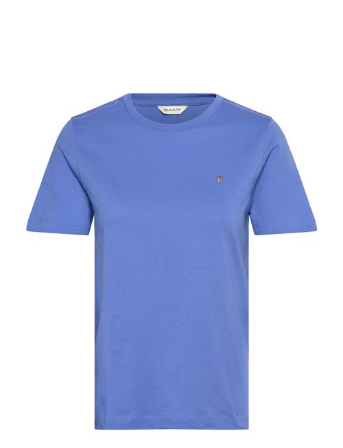 Reg Shield Ss T-Shirt GANT Blue