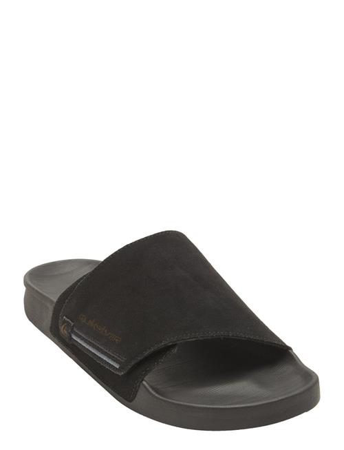 Rivi Suede Quiksilver Black
