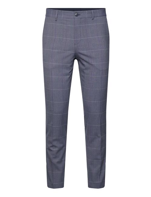 Slhslim-Liam Blue Check Trs Flex Selected Homme Blue