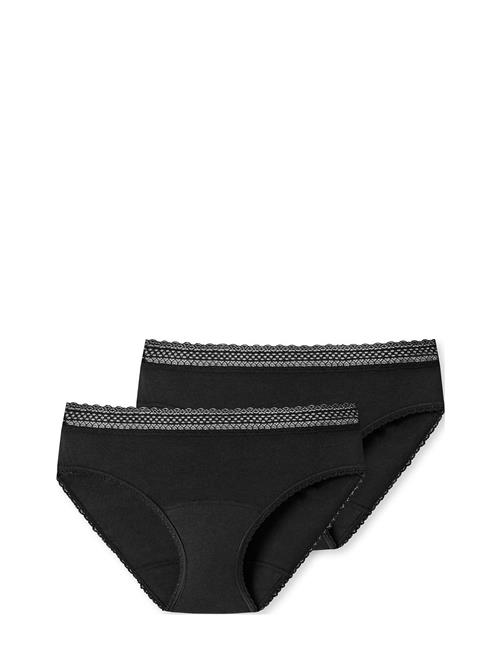 Se Midi Period Panty Schiesser Black ved Booztlet
