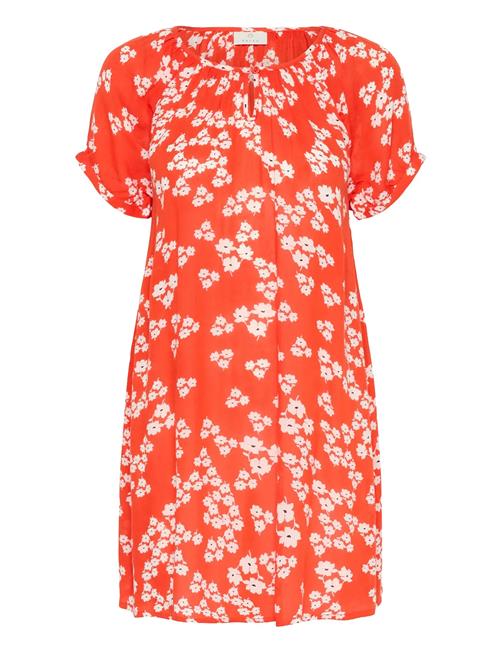 Kaamber Tunic Printed Kaffe Orange