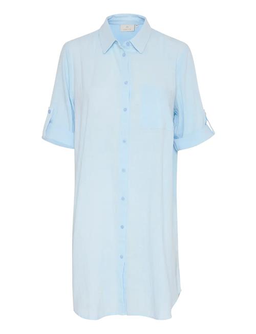 Kapauline Shirt Dress Kaffe Blue