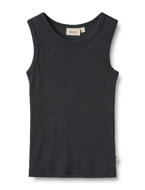 Wool Singlet Iggy Wheat Blue