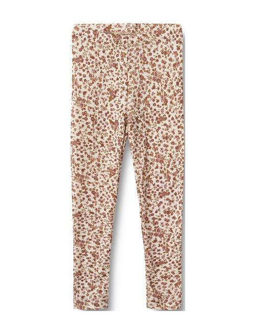 Wool Leggings Agi Wheat Pink