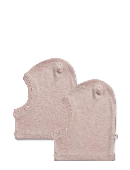 2 Wool Balaclava Kim Wheat Pink