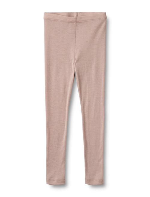 Wool Leggings Agi Wheat Pink