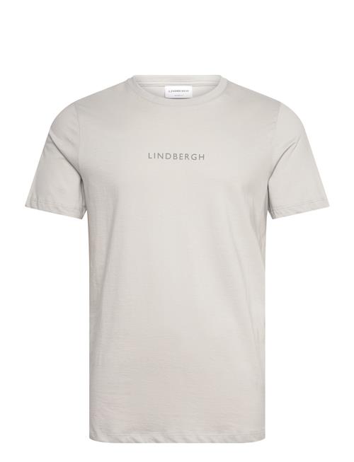 Se Lindbergh Print Tee S/S Lindbergh Grey ved Booztlet