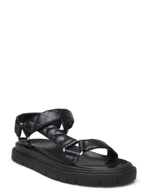 Se Velcro Padded Sandal Mango Black ved Booztlet