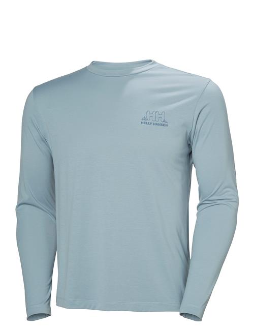 Skog Graphic Ls Tee Helly Hansen Blue