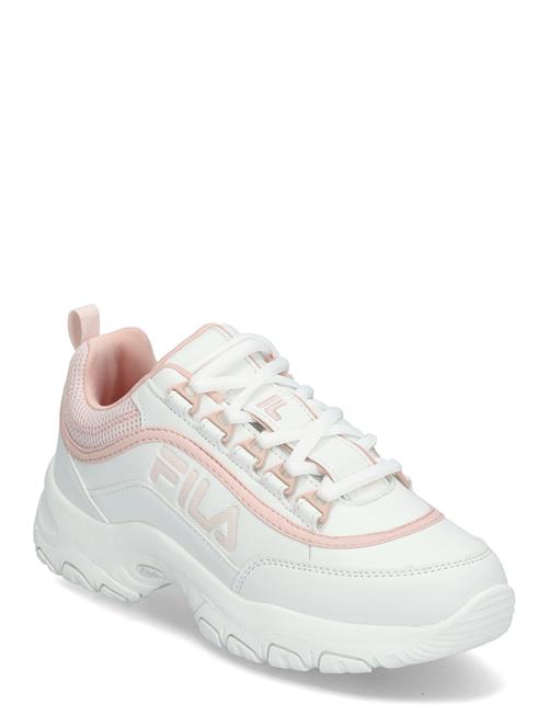 Strada Logo Teens FILA White