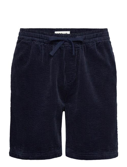 Sdalann Elast. Sho Solid Navy