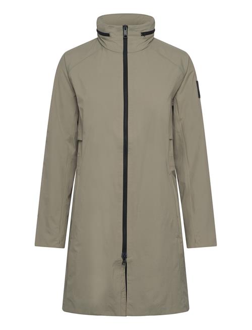 Wellsee Coat W Jack Wolfskin Khaki