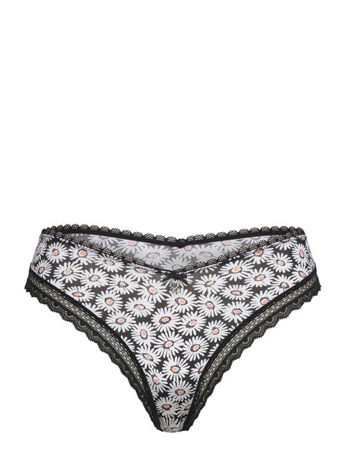 Thong Fun Lace HUGO Black
