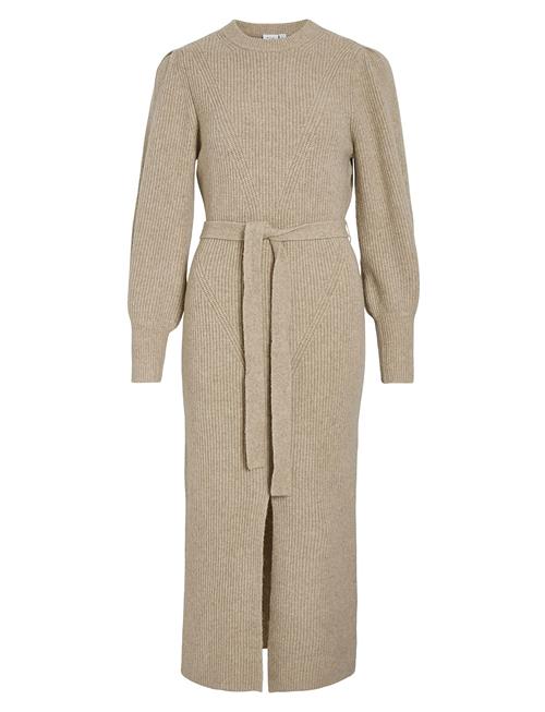 Vitulle L/S Midi Knit Dress/Ka Vila Beige