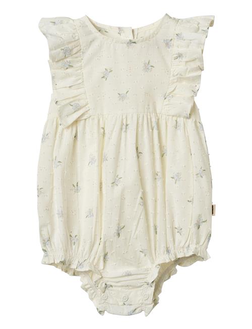 Romper Emmaline Wheat White