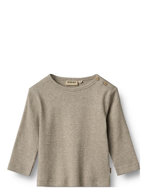 T-Shirt L/S Milo Wheat Grey